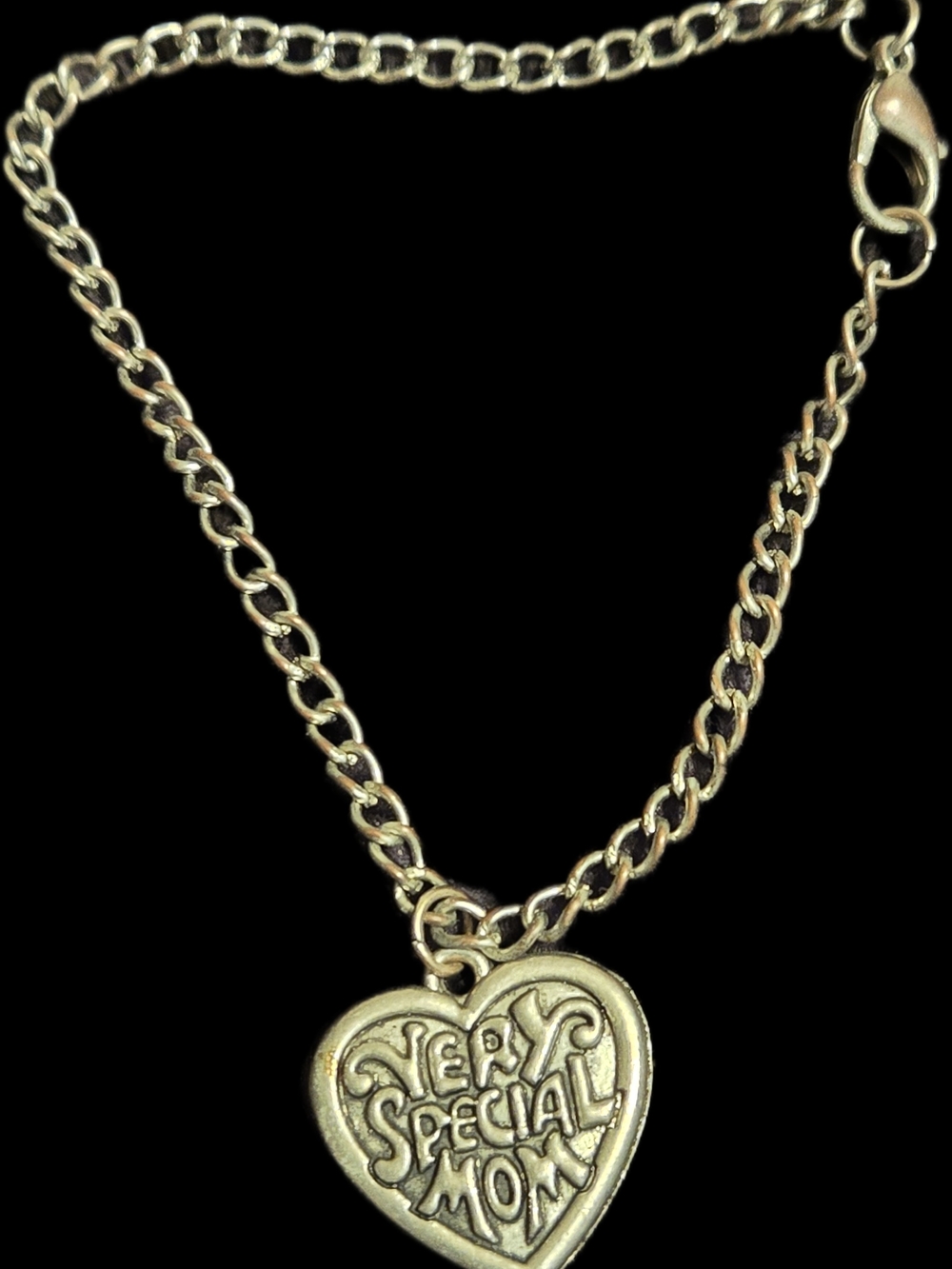 Gold Heart 'Very Special Mom' Bracelet - Women Jewelry